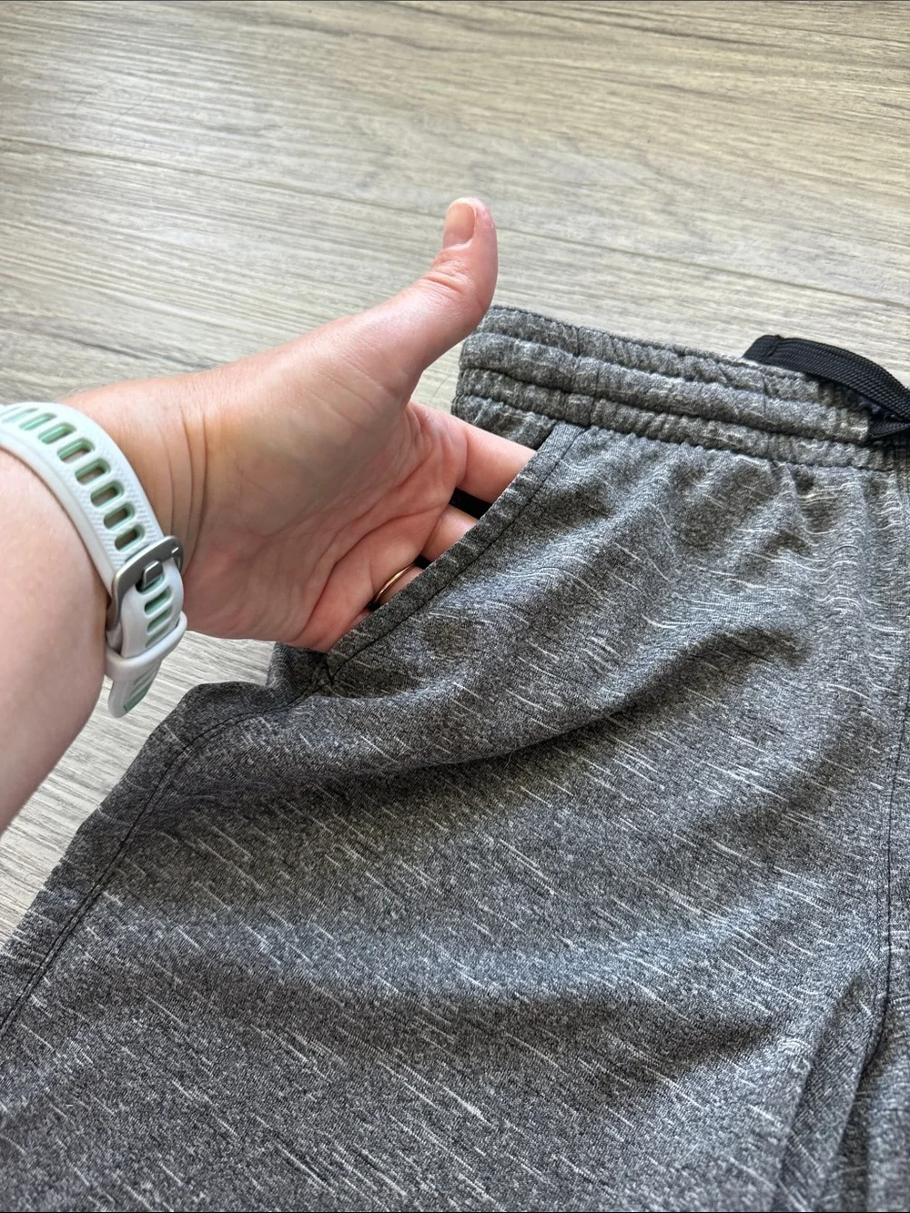 Carter's Heather Gray Athletic Drawstring Shorts Size 7